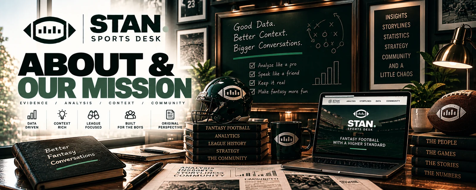 STAN Sports Desk — about