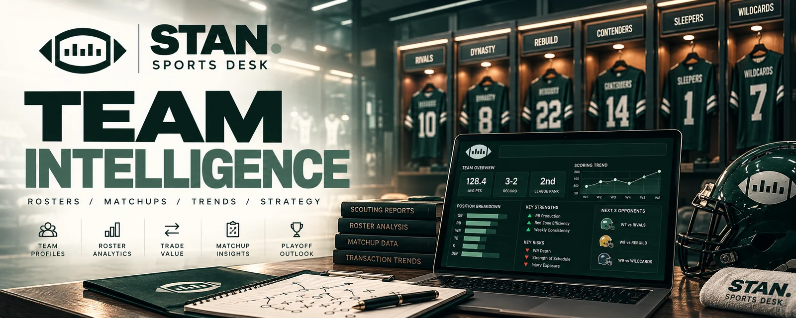 STAN Sports Desk — teams